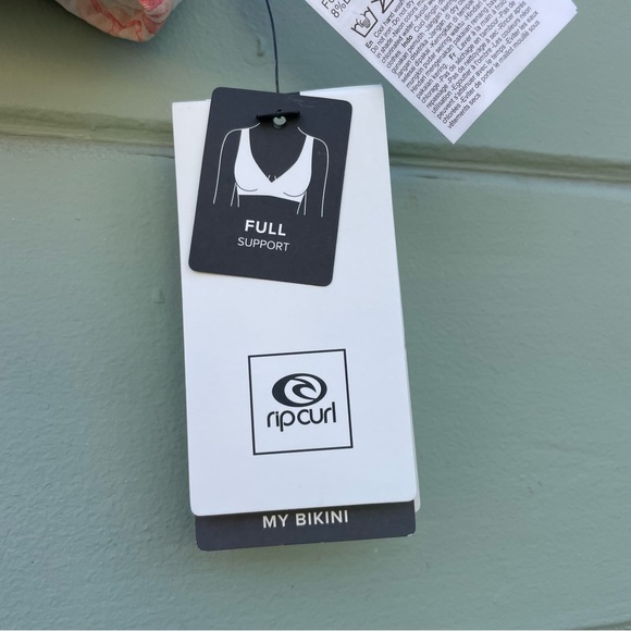 Rip Curl S Sunset Drift Deep V bikini top NWT - Picture 9 of 9